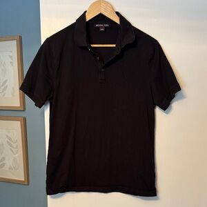 Michael Kors Black Polo Shirt